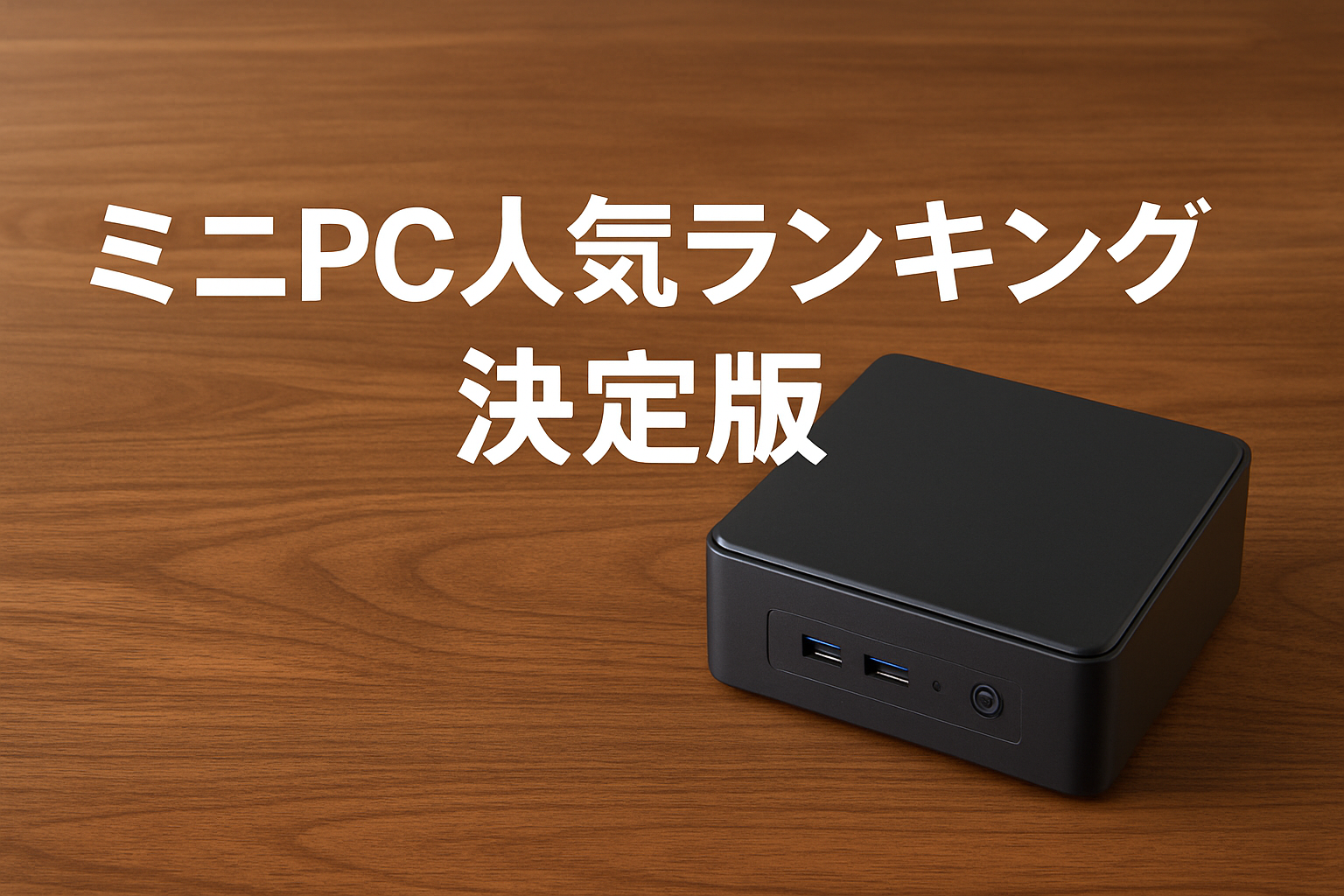 ミニPC人気ランキング決定版|MINISFORUMと主要4社の性能比較ガイド