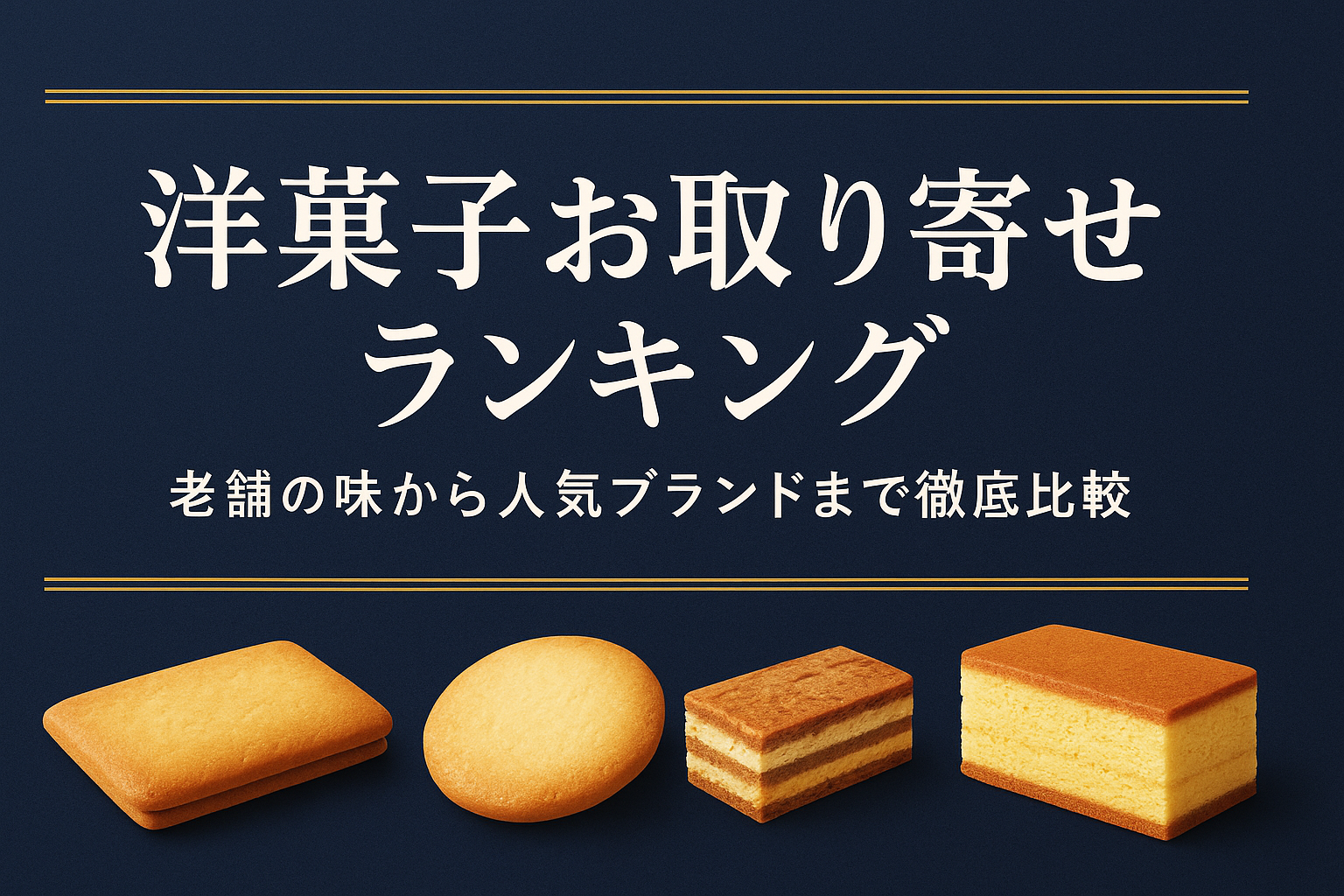 洋菓子お取り寄せランキング|老舗の味から人気ブランドまで徹底比較【推しは資生堂パーラー】
